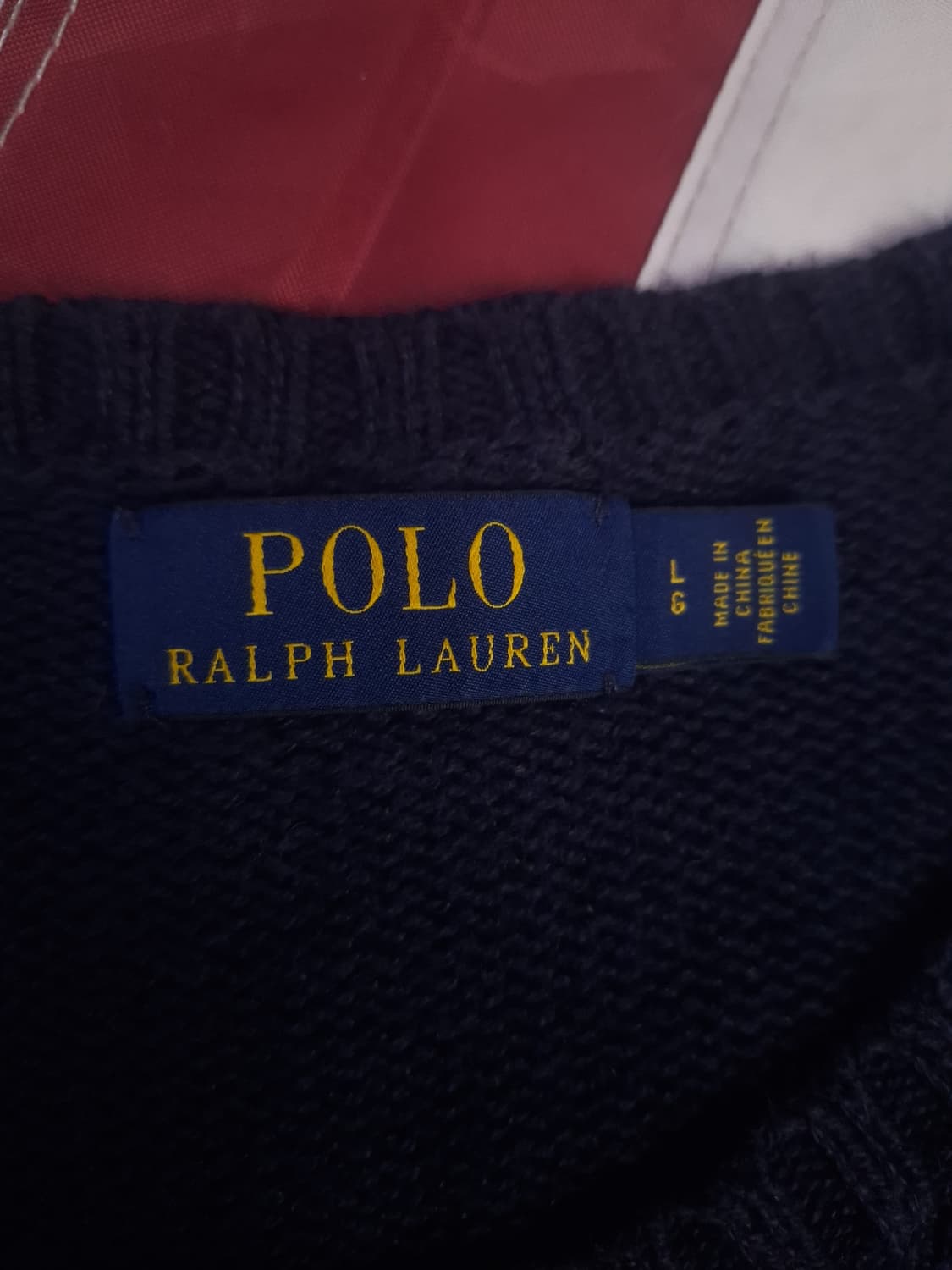 오리지날 폴로 랄프로렌 럭비 베어 니트 상품이미지3