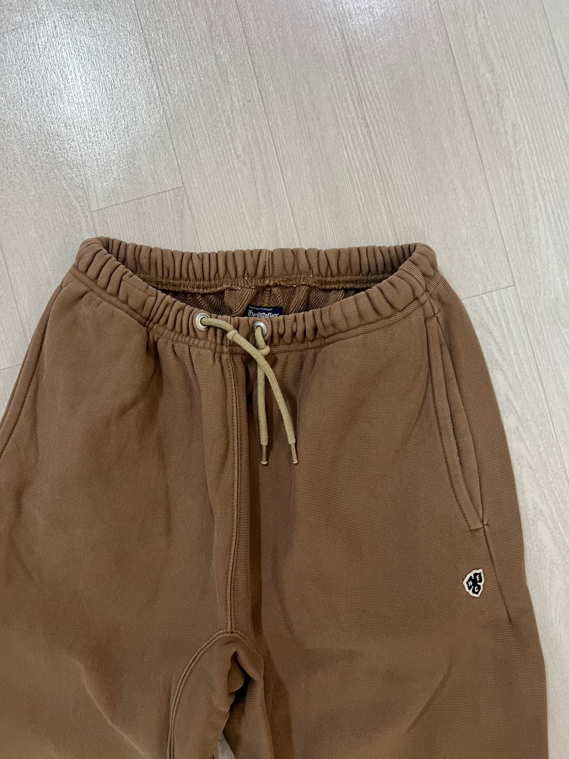 헤리티지플로스 스웨트팬츠 조거팬츠 브라운 스몰  상품이미지2