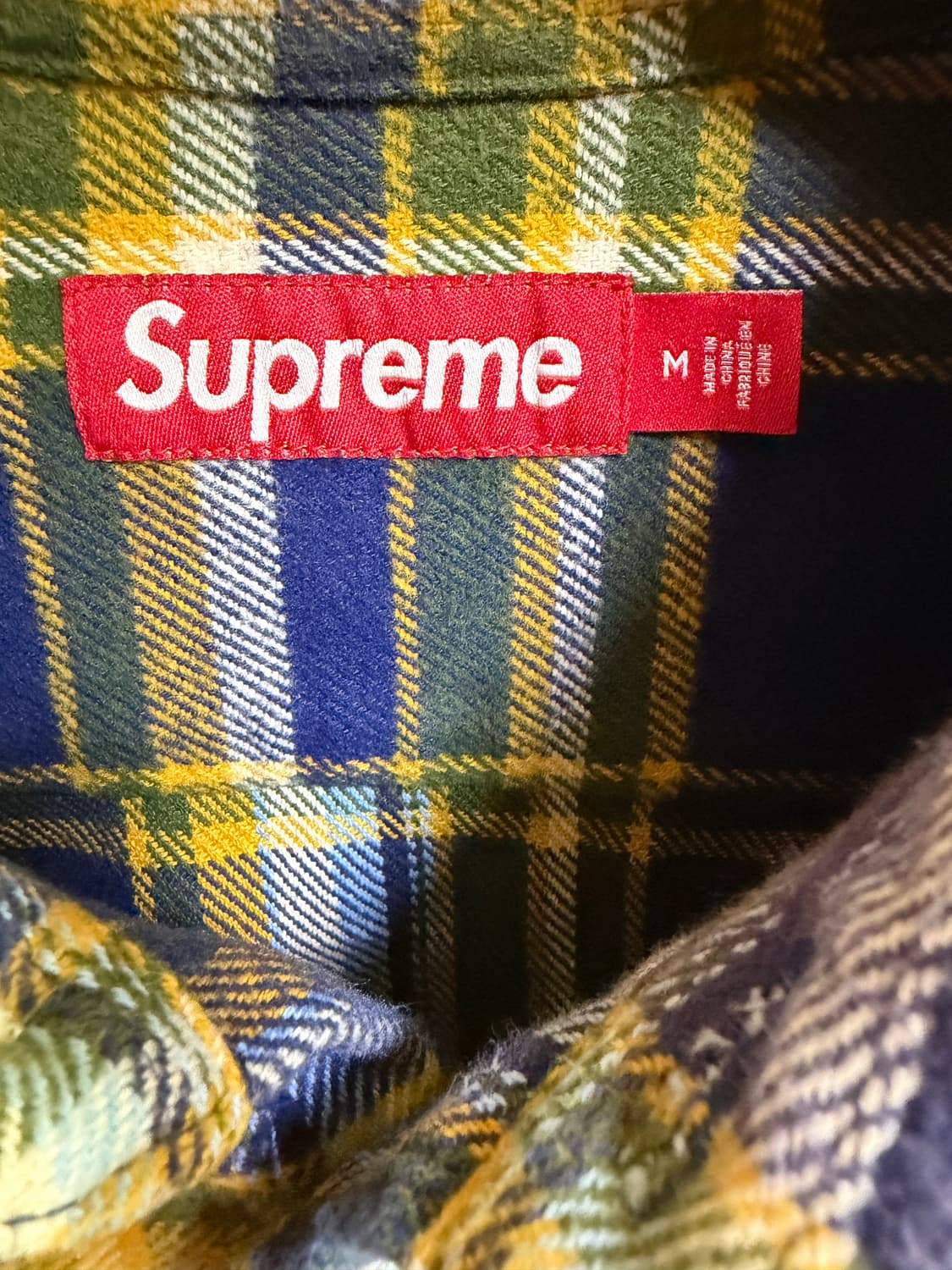 슈프림 플란넬 셔츠 상품이미지3