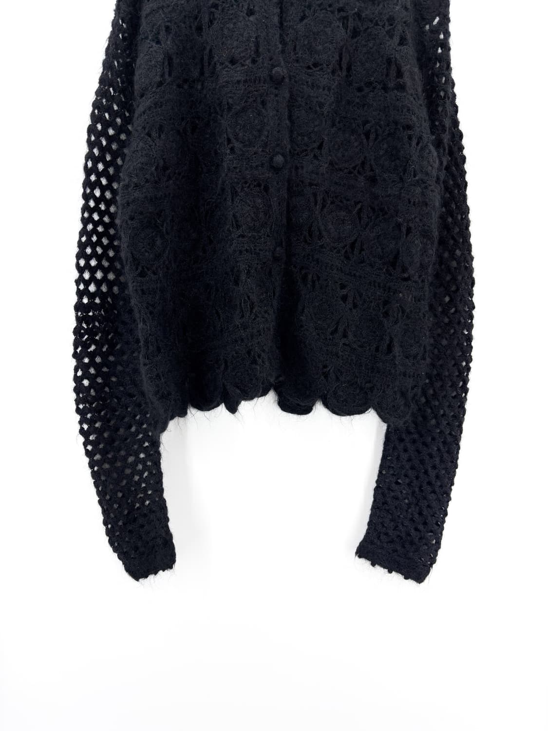 이세이미야케 크로셰 가디건 상품이미지4