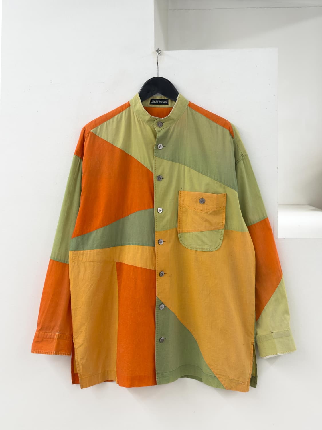이세이미야케 패치워크 셔츠 상품이미지1