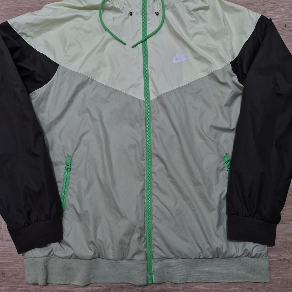 나이키 NSW 윈드러너 그린 글로우 후드 바람막이 자켓 2XL(110) 상품이미지3