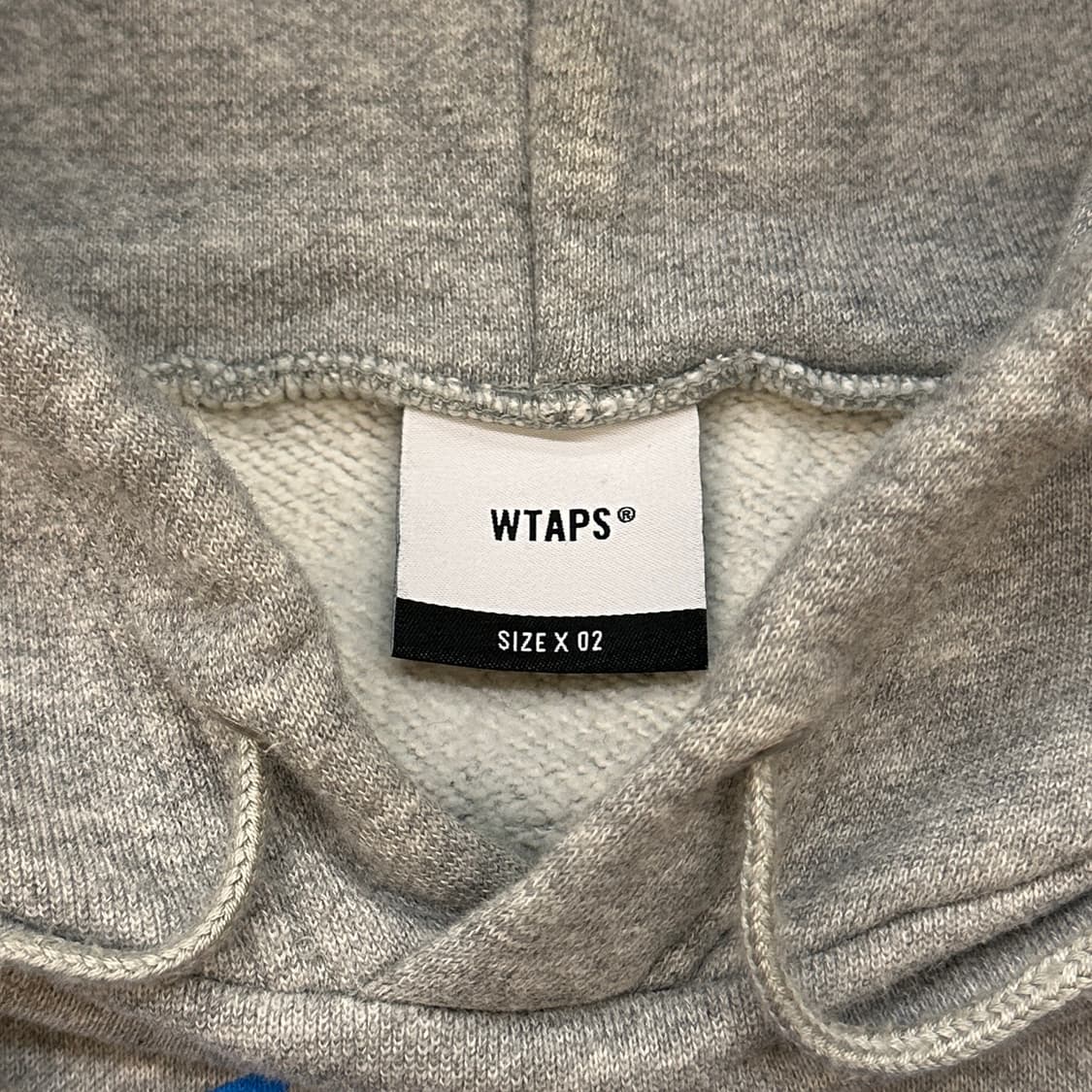 더블탭스 빅로고 후드티 상품이미지4