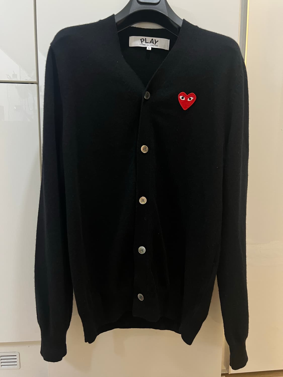 24fw 꼼데가르송 가디건 xl (새상품급) 상품이미지1