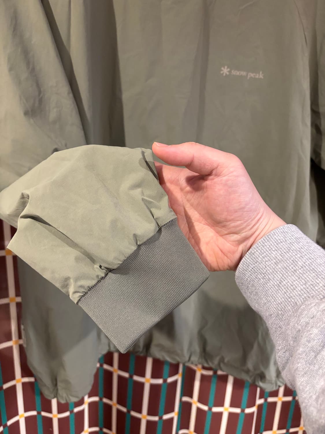 스노우피크 씬테크 메쉬 맨투맨 상품이미지8