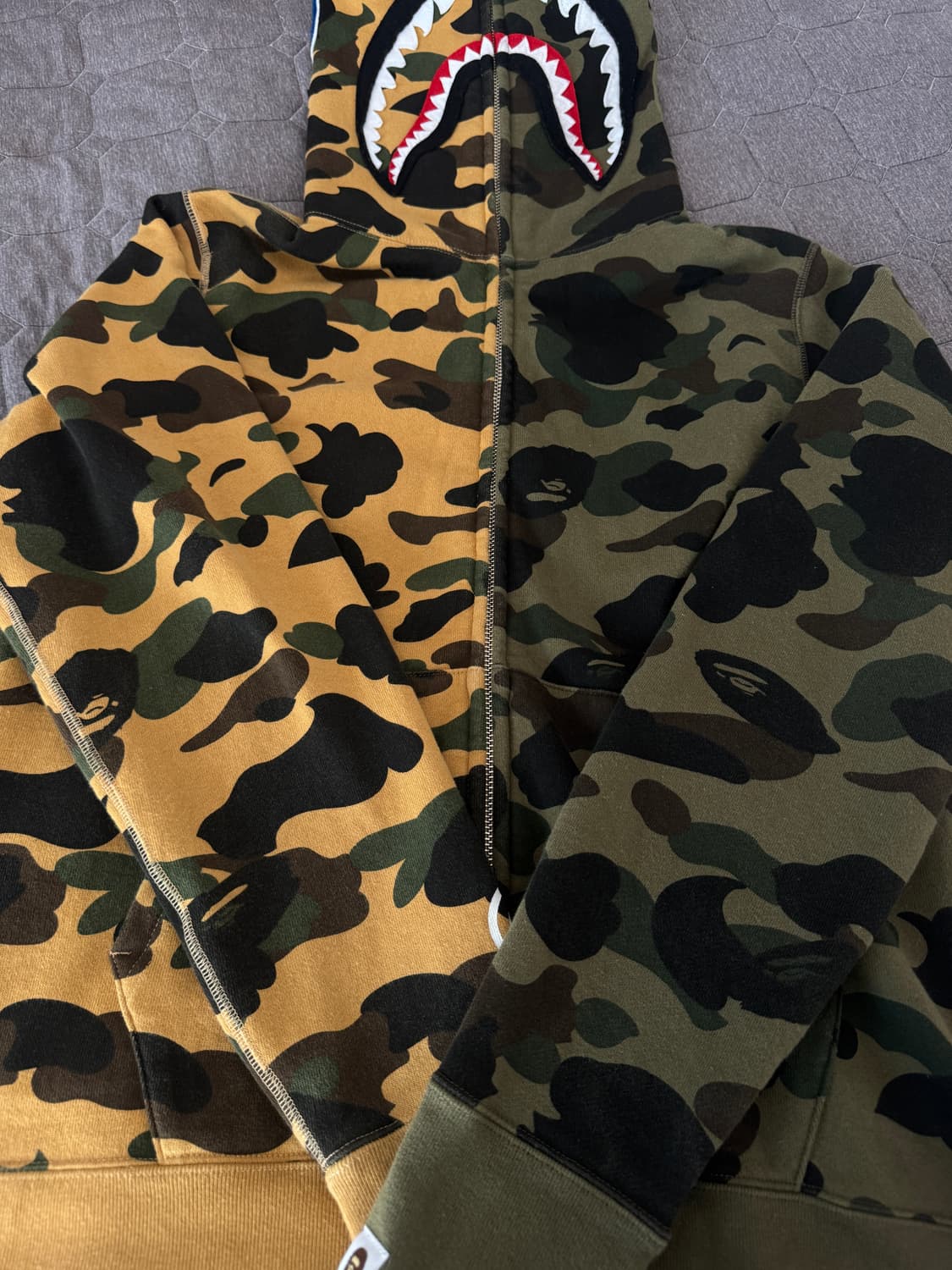 베이프 후드집업 정품 S bape 급처 상품이미지2