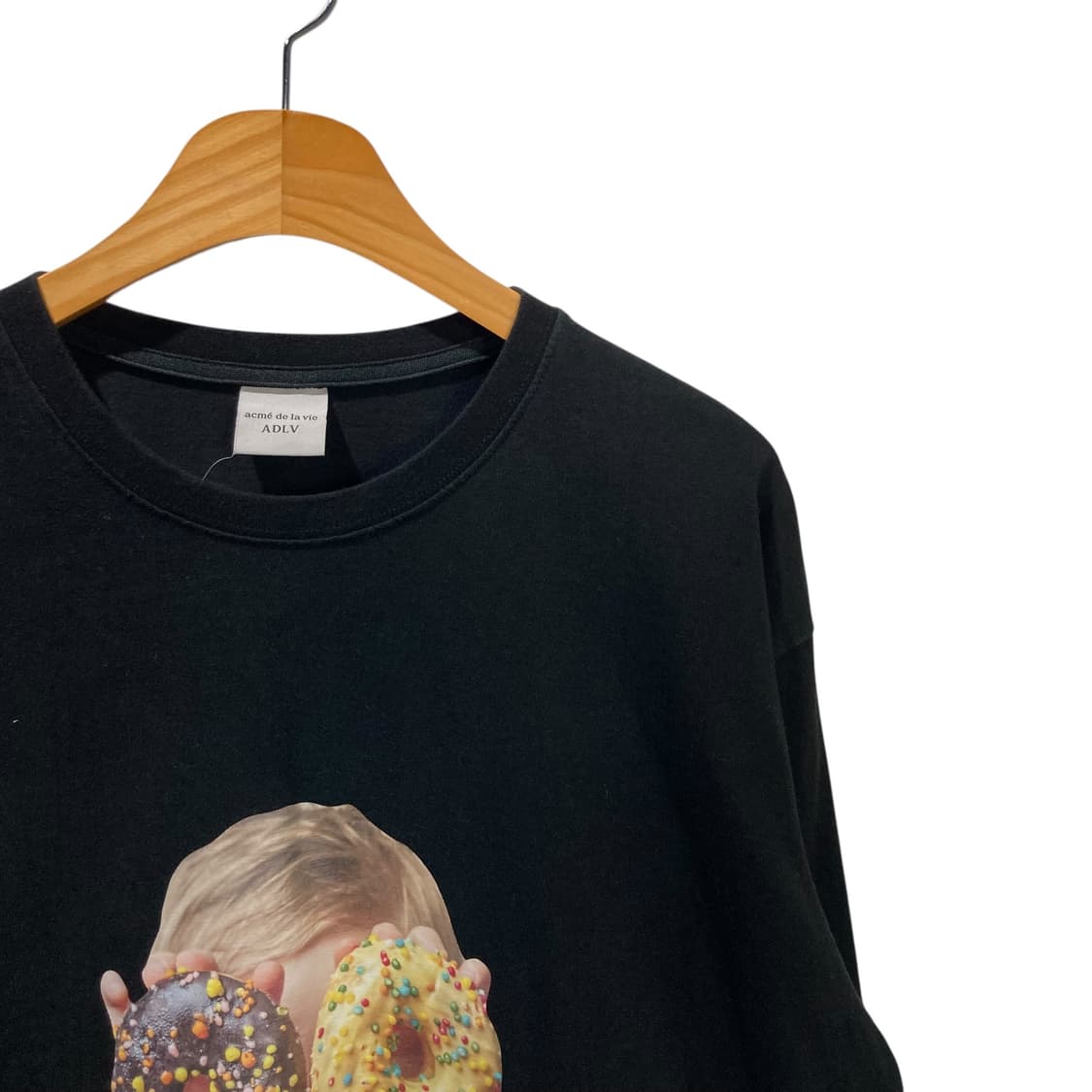 아크메드라비 베이비페이스 블랙 롱슬리브 상품이미지3