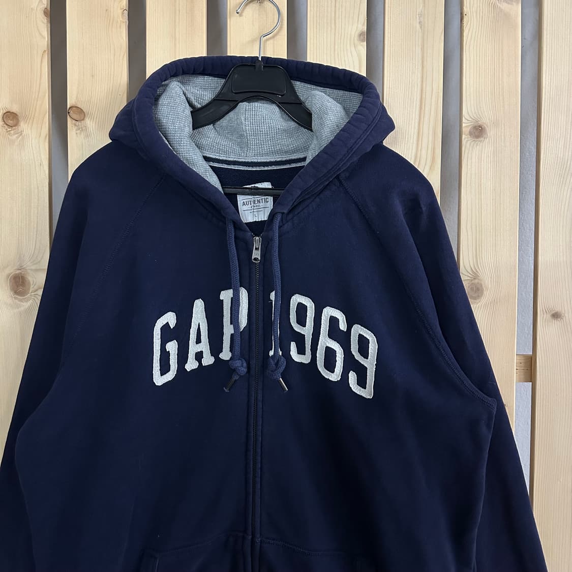 (L) GAP 갭 네이비 후드집업 상품이미지3