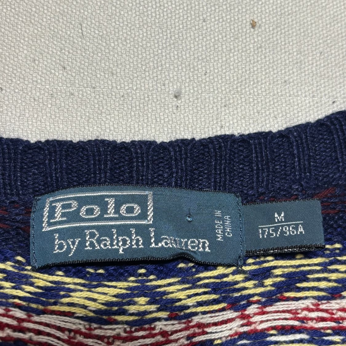 M 폴로랄프로렌 페어아일 니트 베스트 상품이미지4