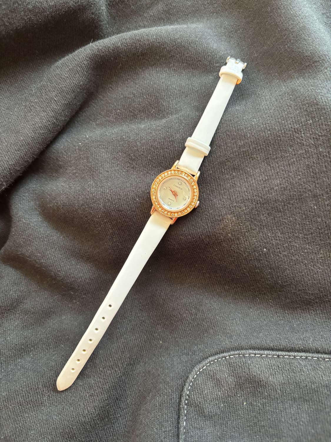 vintage lamirus quartz leather watch  상품이미지3