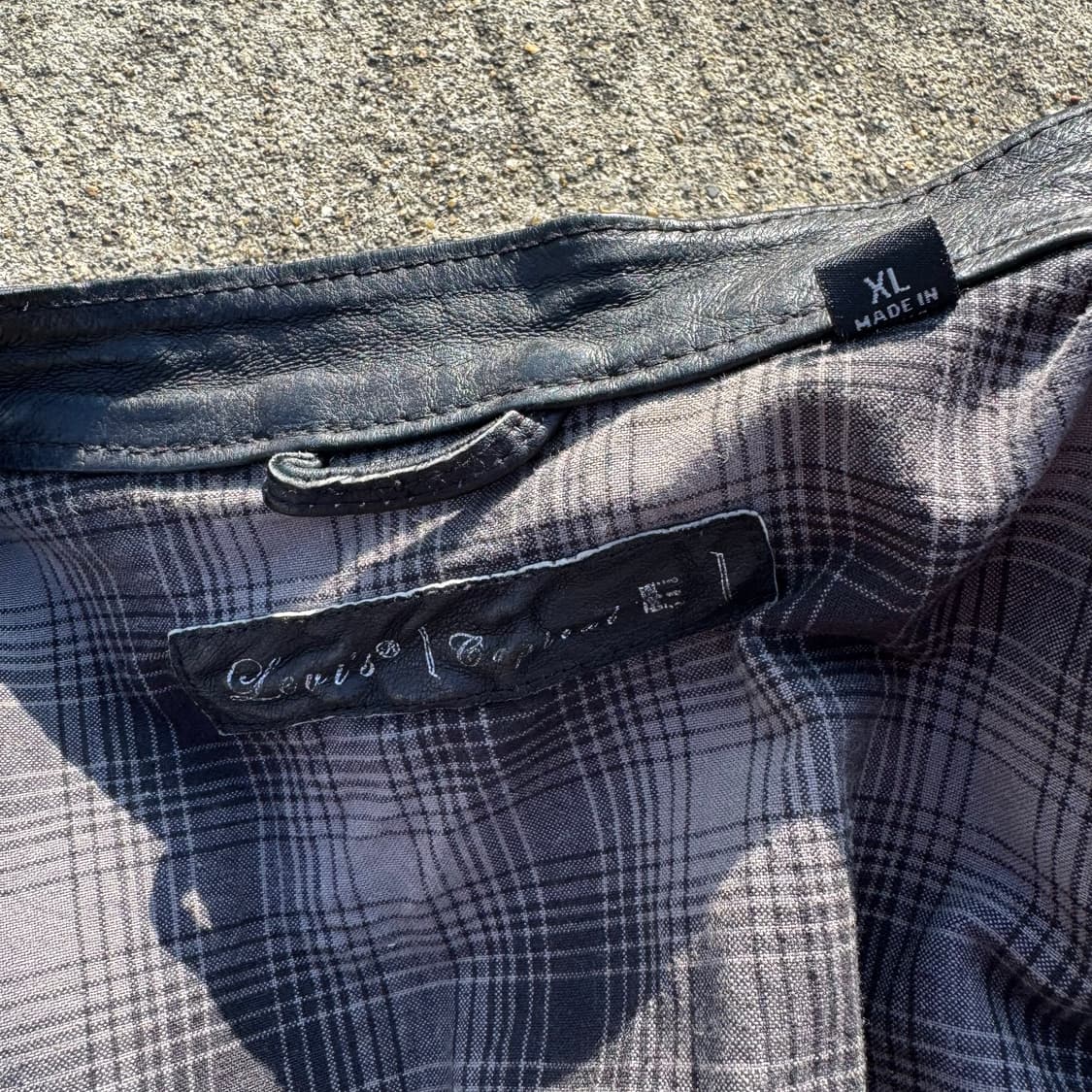 [XL] Levis 리바이스 캐피탈E 카페레이서 가죽 레더 자켓 상품이미지9