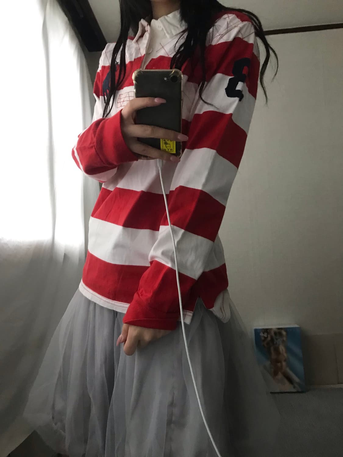 폴로 스트라이프 빅포니 럭비티셔츠 상품이미지3