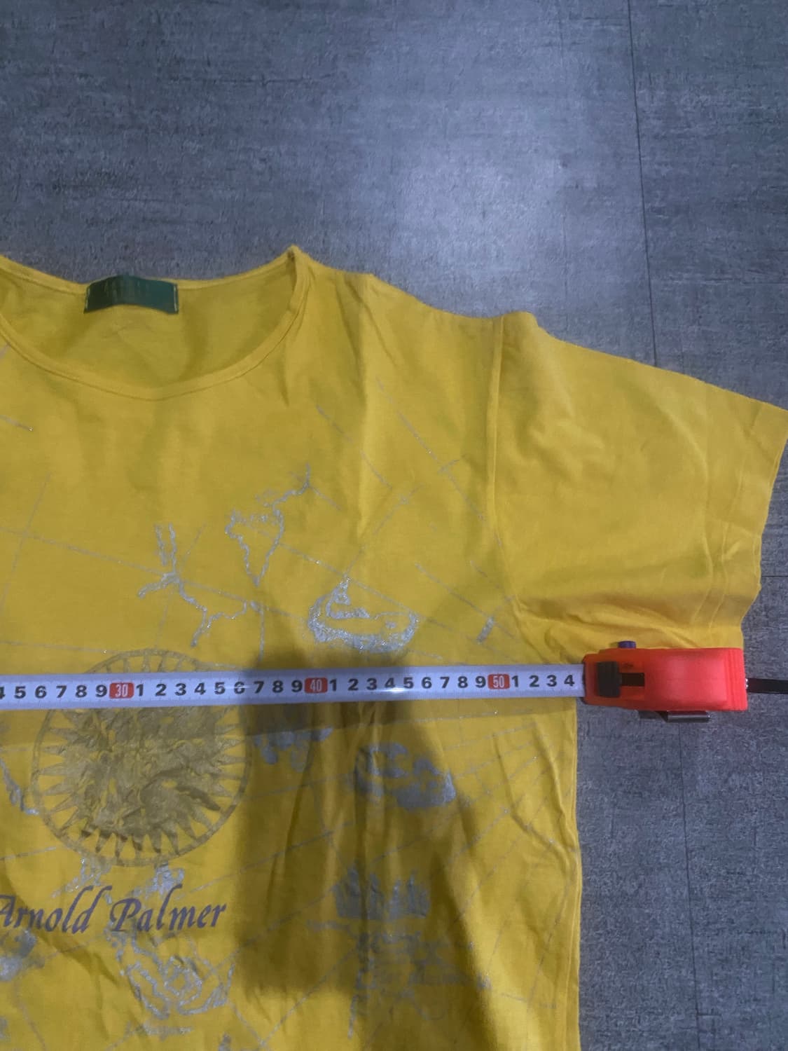 일본빈티지 Arnoldpalmer 핀터깔y2k 올드스쿨아메카지 반팔티셔츠 상품이미지3