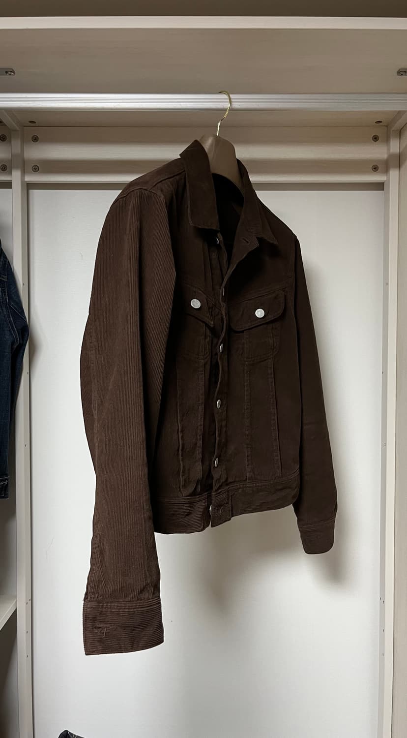 부기홀리데이 코듀로이 트러커자켓 (브라운) 상품이미지5