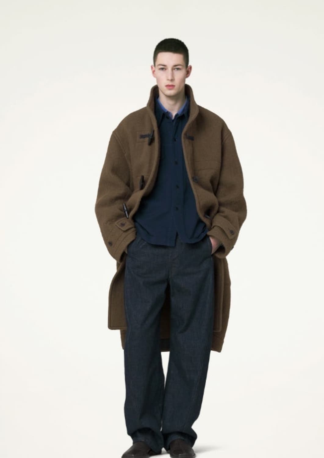 르메르 23FW 맥시더플코트 브라운 48 상품이미지1