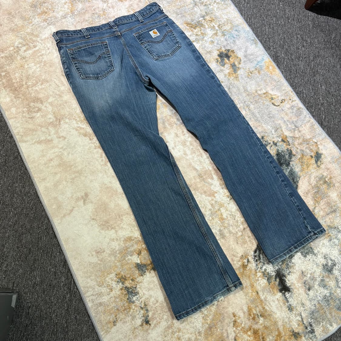 칼하트 빈티지 부츠컷 데님 청팬츠 상품이미지1