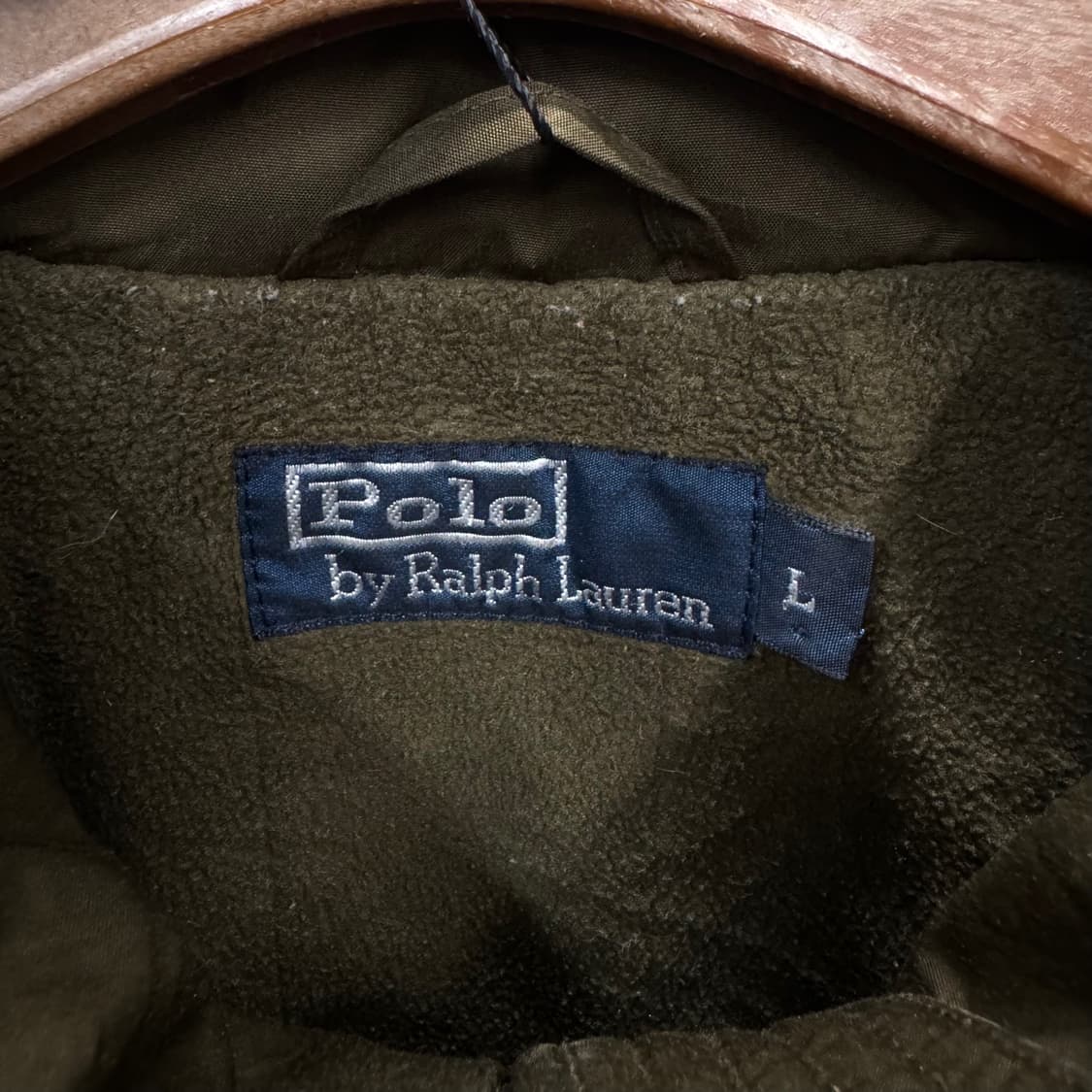00s 폴로 랄프로렌 클래식 드리즐러 자켓 투포켓 디테일 라이트 카키 상품이미지7