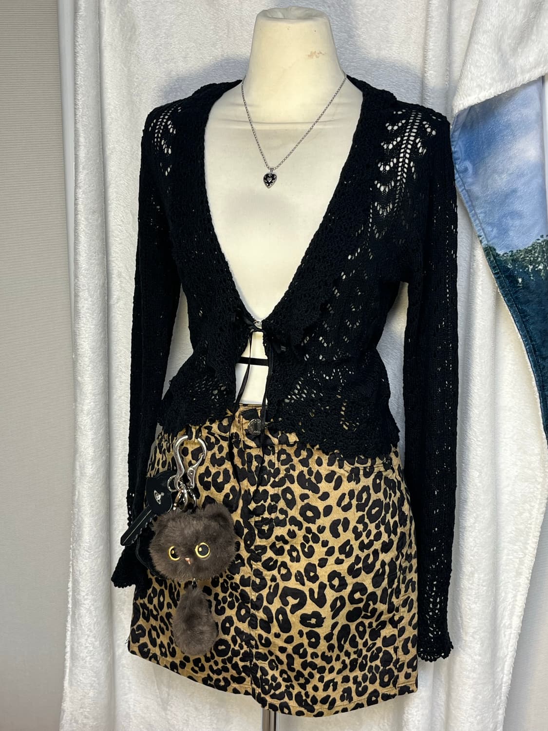 빈티지 크로쉐 볼레로 가디건 상품이미지6