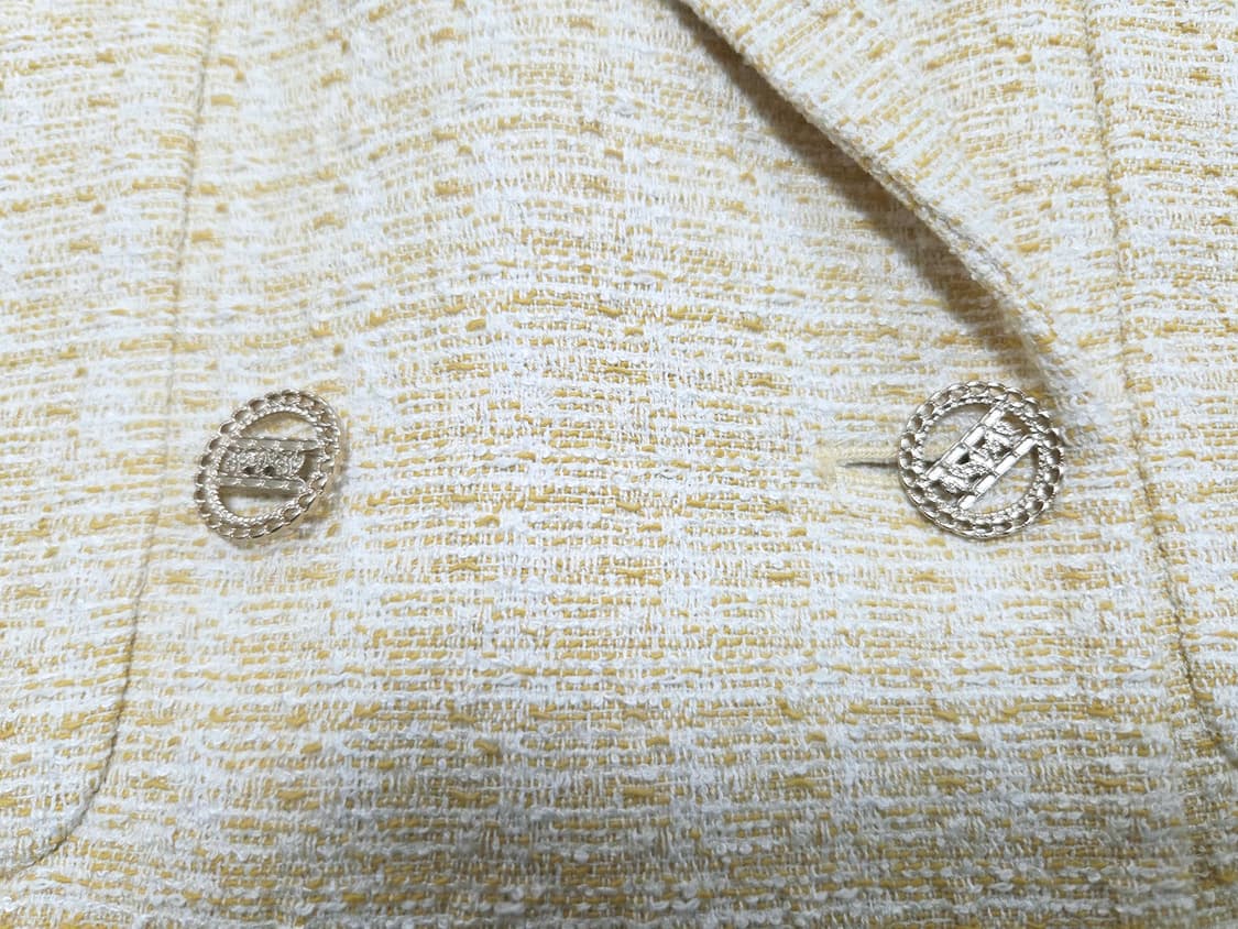 리스트(LIST) 트위드 더블 크롭자켓 55 새상품 상품이미지5