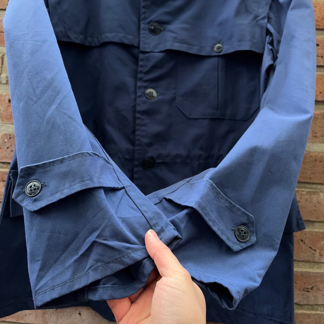 세르비아 밀리터리 블루 필드 자켓 상품이미지6