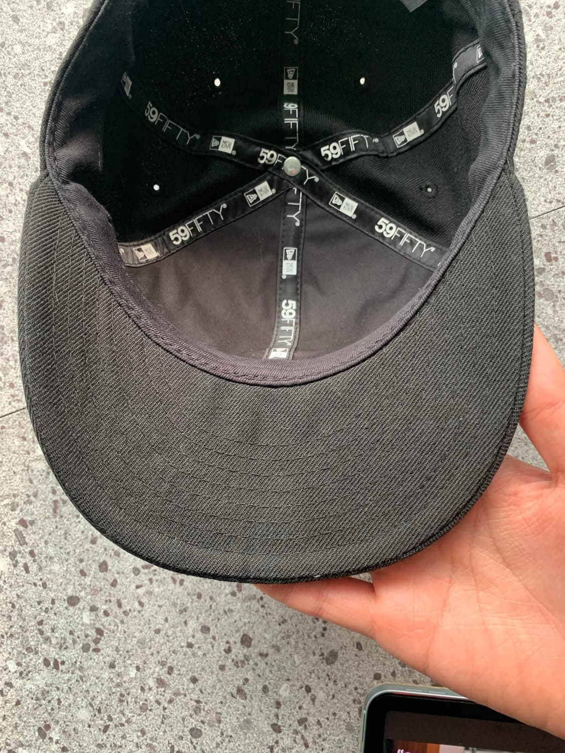 7 1/2뉴에라 블랙 볼캡 59.6 상품이미지3