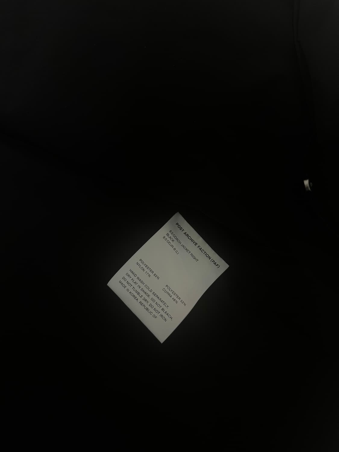 포스트아카이브팩션 코치 자켓 L 상품이미지4