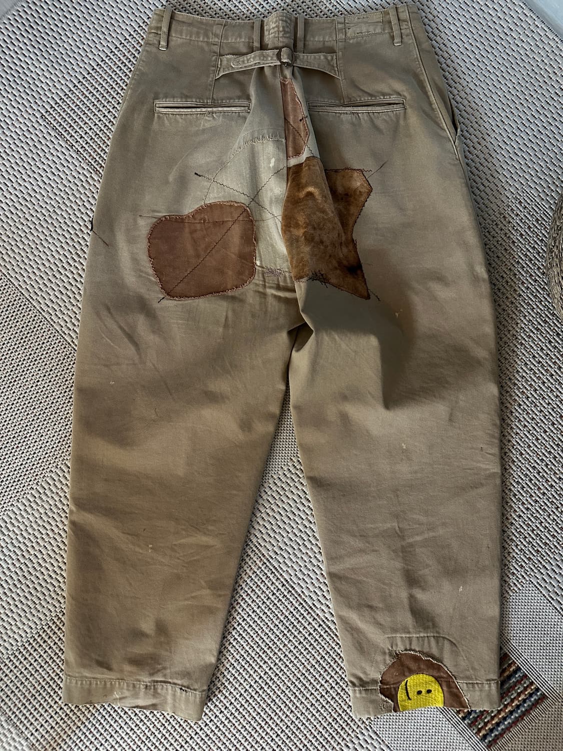 (4)캐피탈 카츠라기 팬츠 베이지 상품이미지2