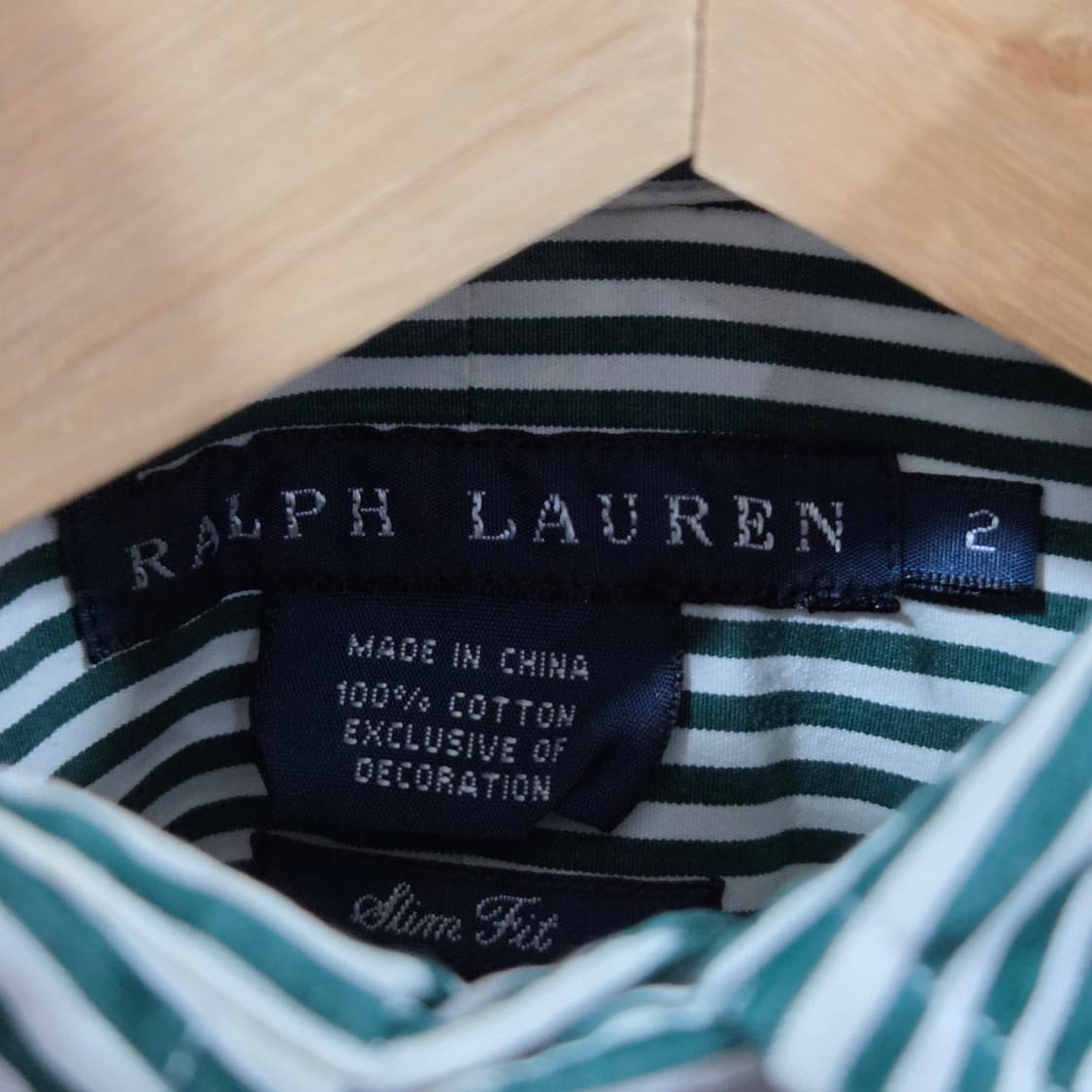 폴로랄프로렌 우먼 스트라이프 셔츠 2  상품이미지3