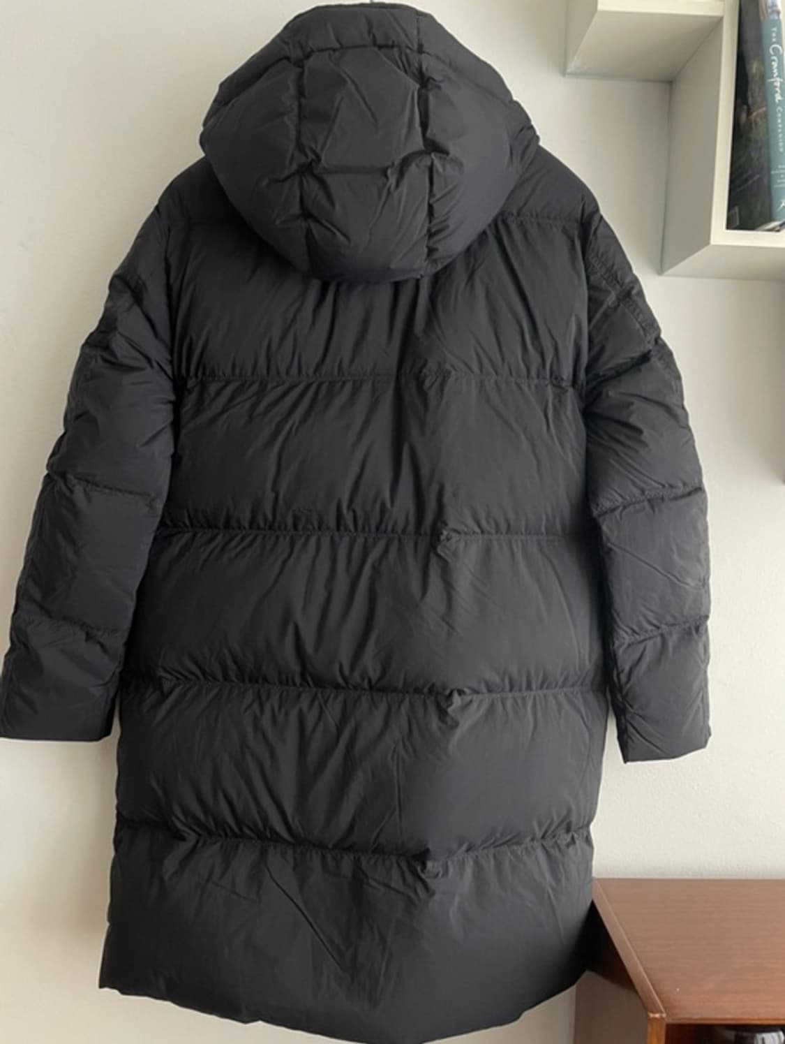 아르켓 다운 롱패딩 블랙 상품이미지5