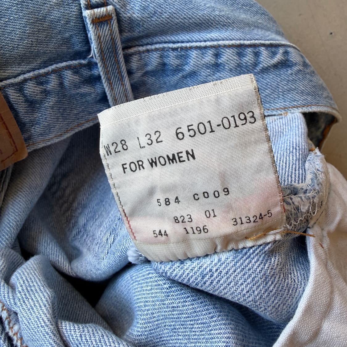 96s usa 리바이스 501 데님 팬츠 상품이미지9