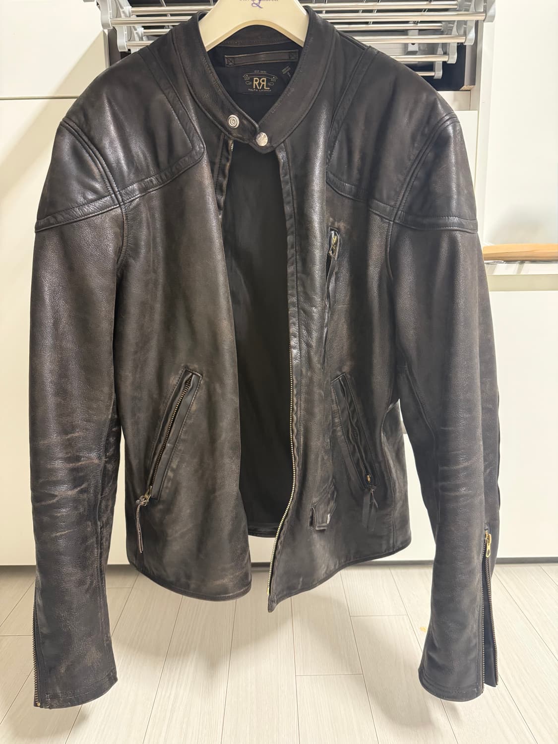 rrl 모토자켓 L사이즈 팝니다 상품이미지1