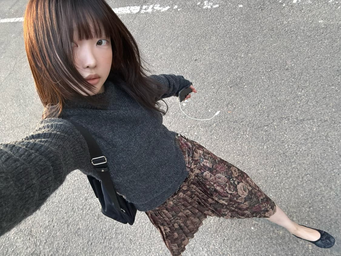 콜로신스 COLOCYNTH MARCA PLEATS SKIRT FLOWER 상품이미지4