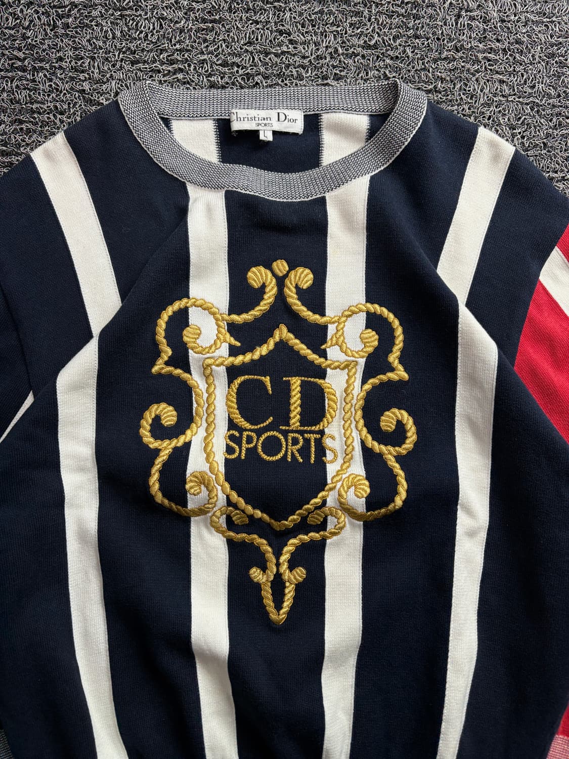 90s 크리스찬 디올 아카이브 빅로고 니트 2838 상품이미지1