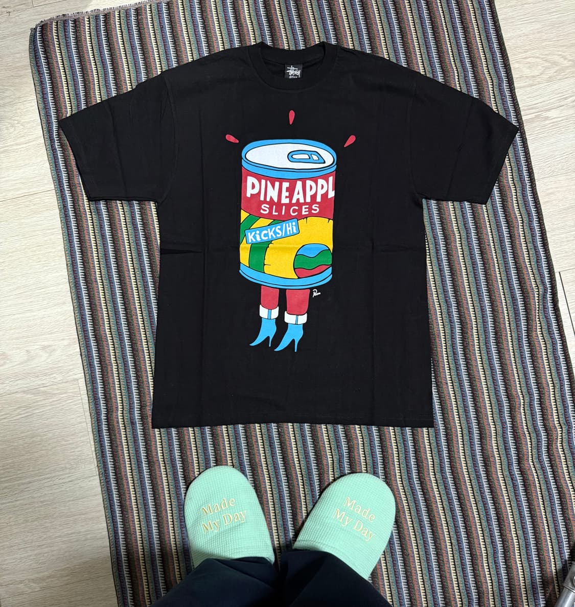 스투시 파타 킥스하이 반팔 티셔츠 상품이미지1