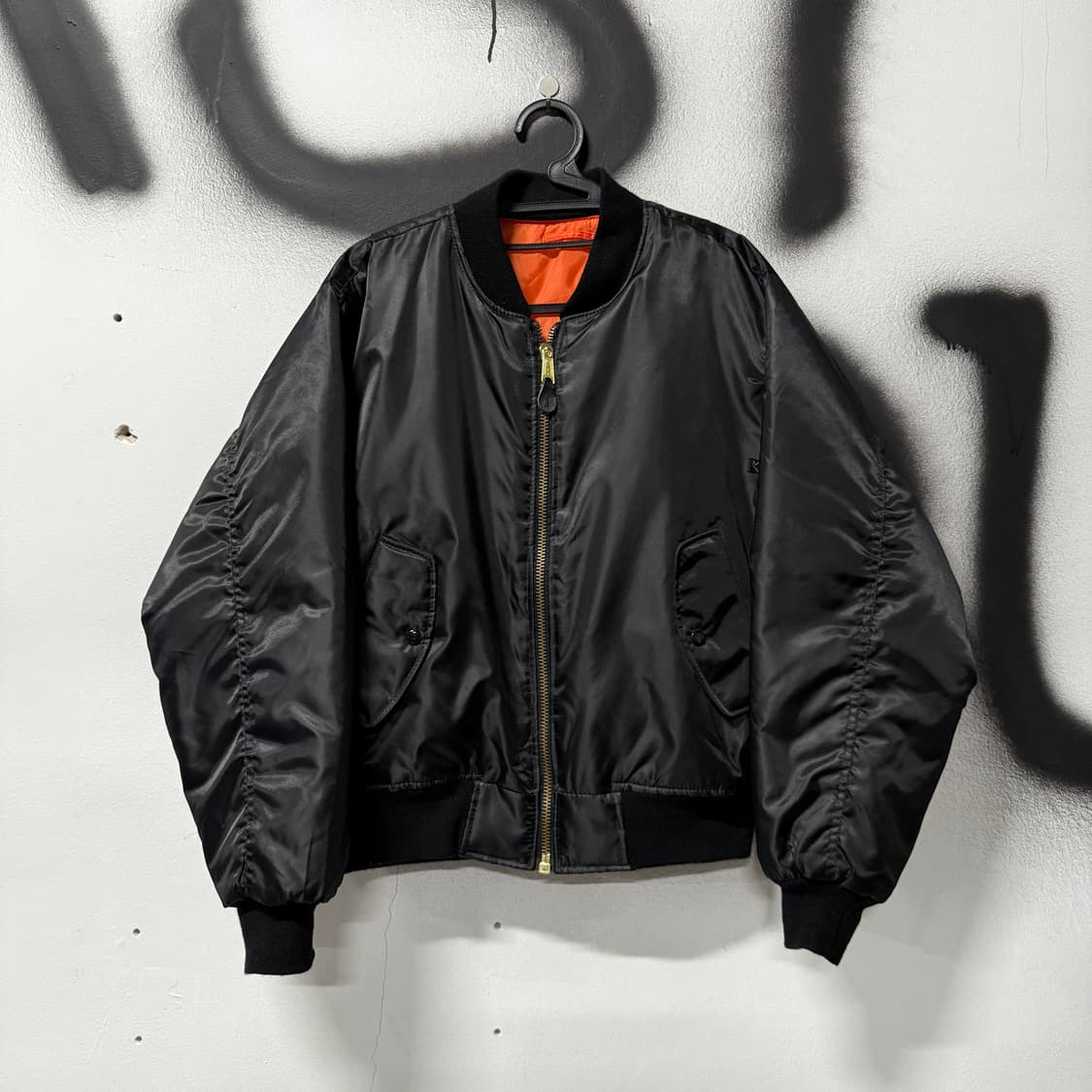 로스코 리버시블 ma-1 플라이트 봄버 자켓 상품이미지1