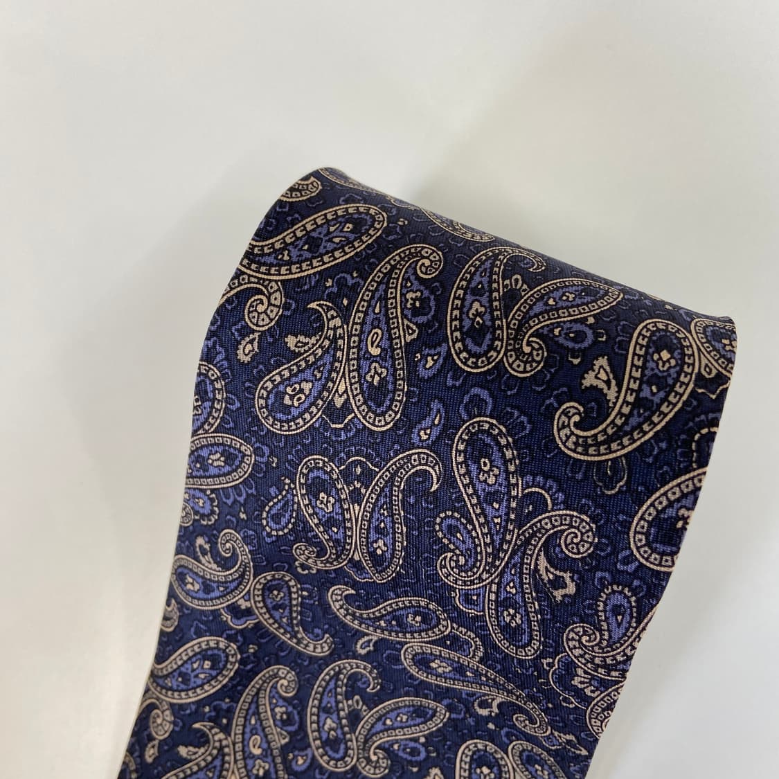 트루사르디(trussardi) 페이즐리 정품 명품 넥타이 상품이미지6
