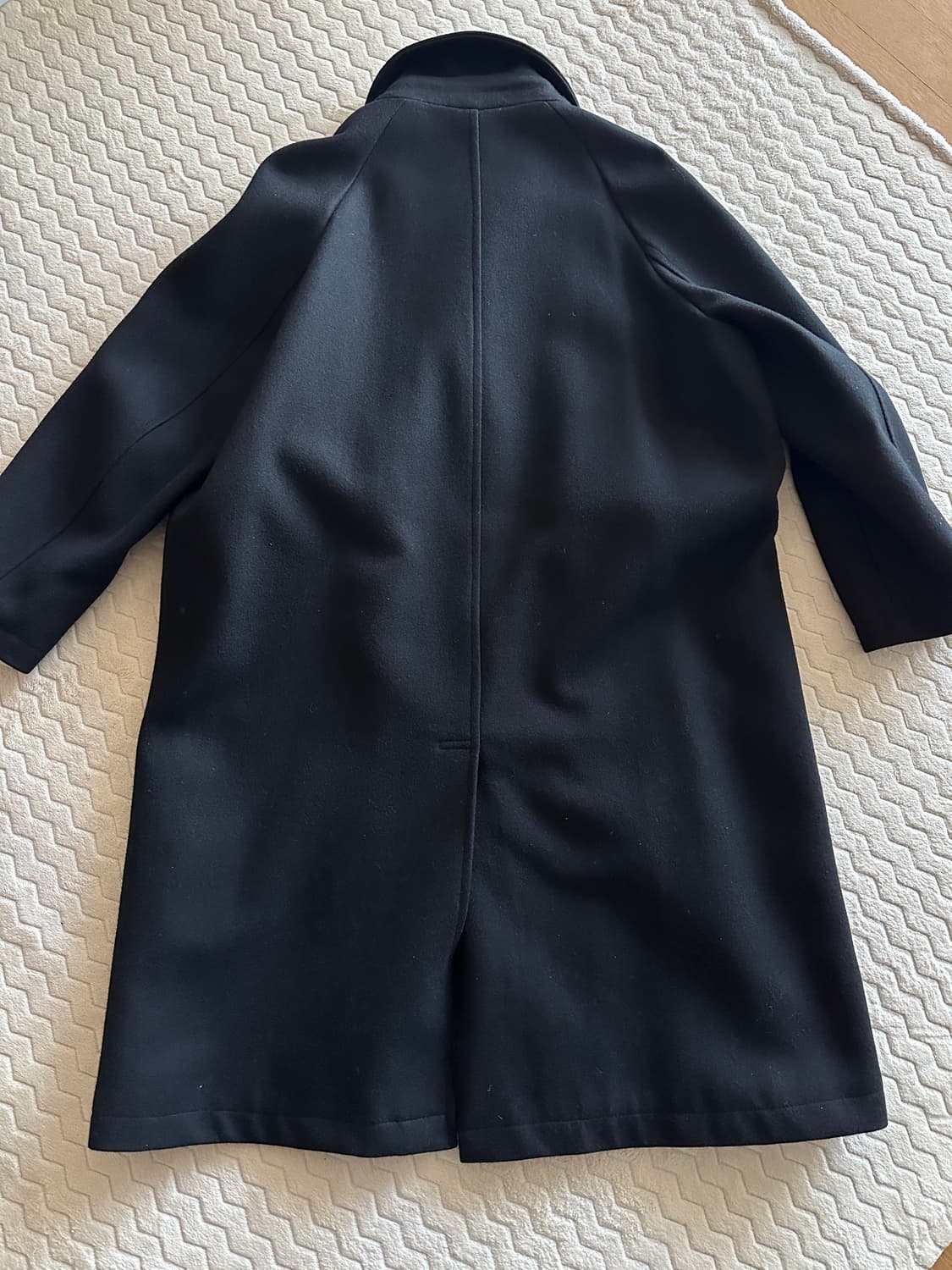 [L] 라퍼지스토어 발마칸 코트 블랙 상품이미지4