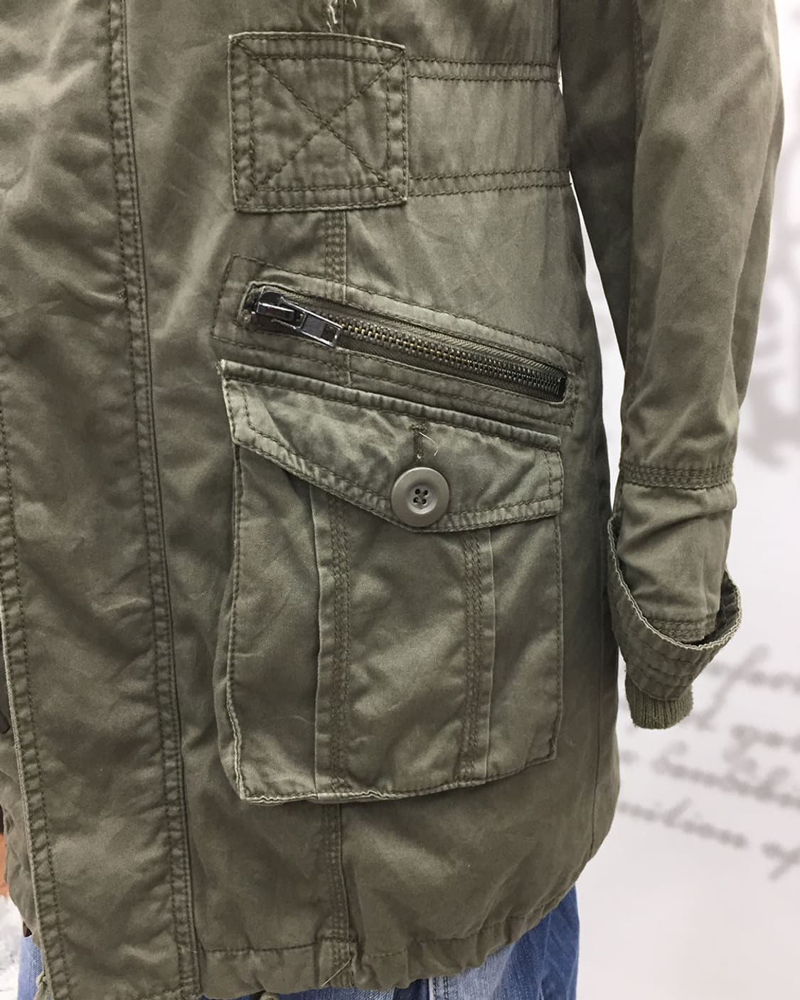 00‘s khaki utility field jacket 상품이미지6