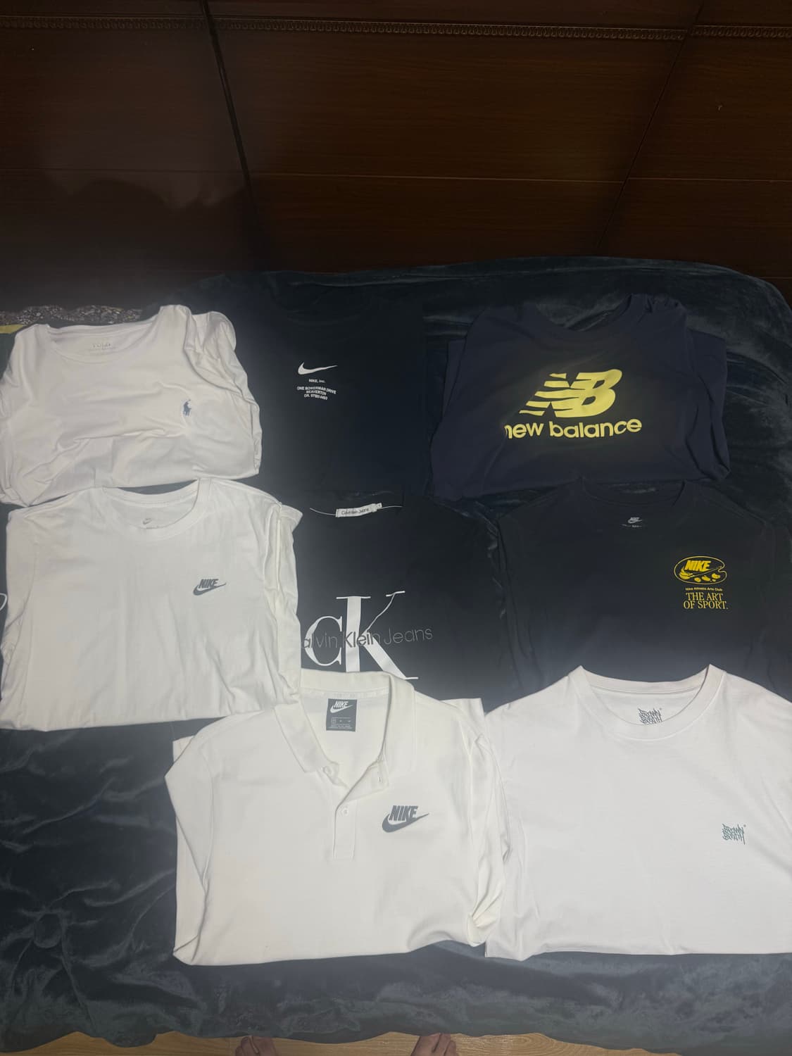 나이키 뉴발란스 등 반팔 티셔츠 7벌  상품이미지1