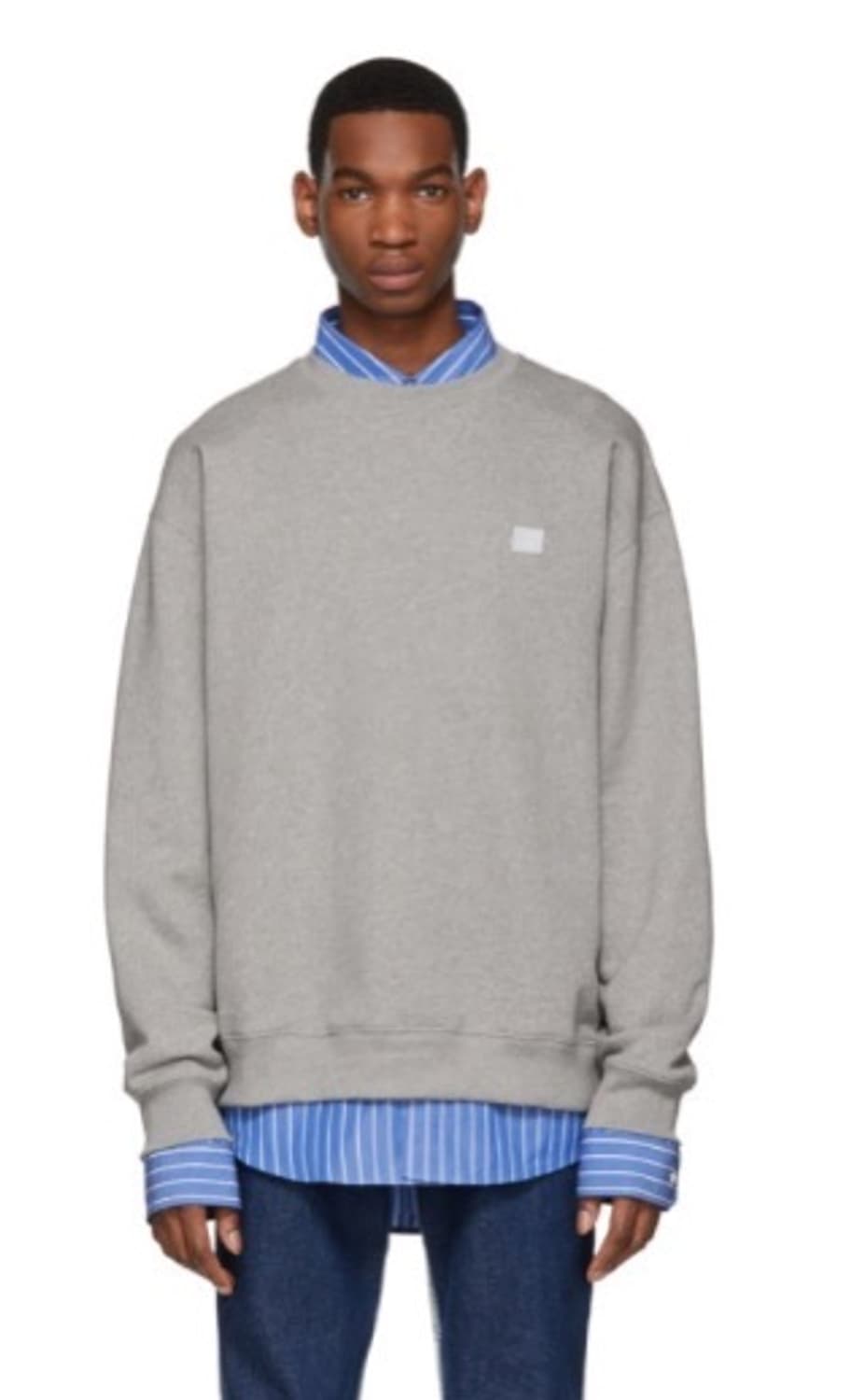 아크네 스튜디오 포바 오버핏 맨투맹 상품이미지5