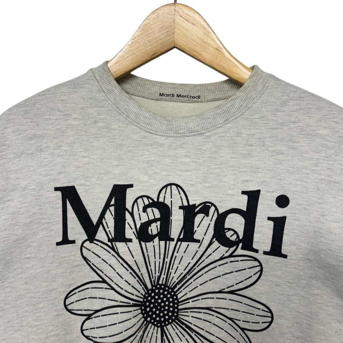 마르디메크르디 플라워 맨투맨 상품이미지2