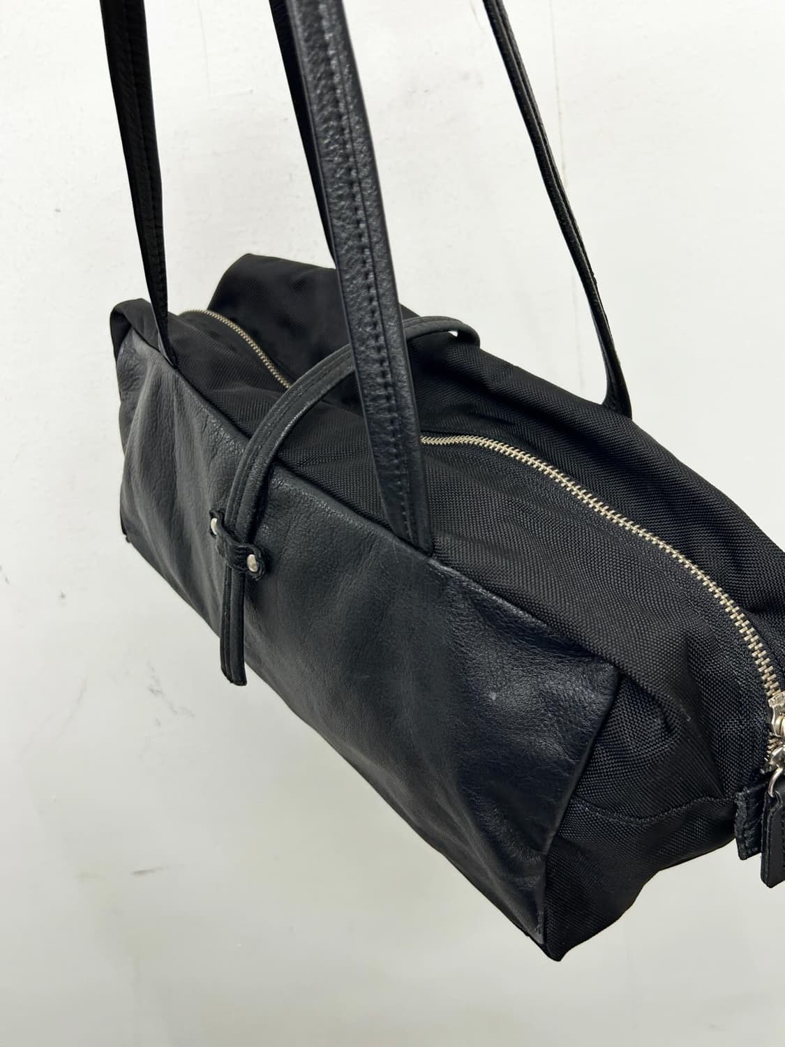 (JPN) ON AIR TIMES 빈티지 레더 숄더백 상품이미지3