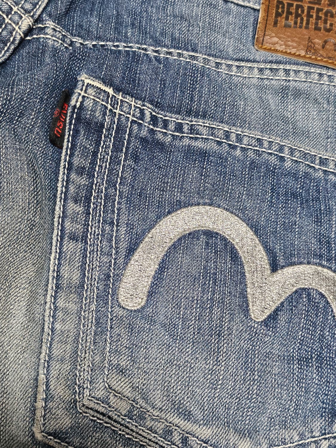 에비수 빈티지 워싱 데님 팬츠 30 상품이미지5