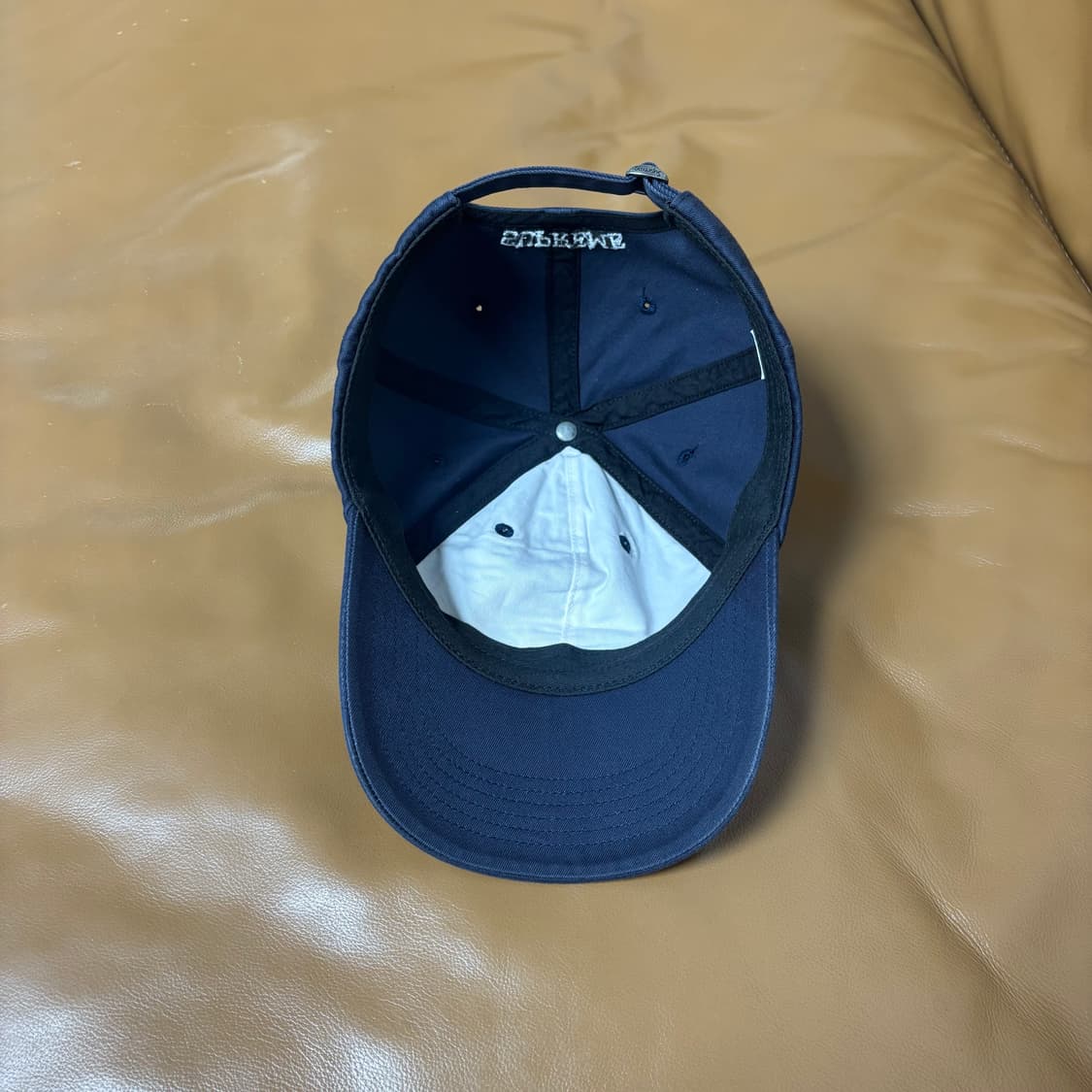 Supreme 슈프림 24ss 뉴욕 아크 네이비 6패널 볼캡 모자 상품이미지7