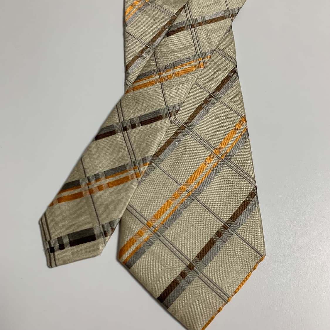 폴스튜어트 명품 체크넥타이 결혼식룩 코디 A+등급 최상급 상품이미지4