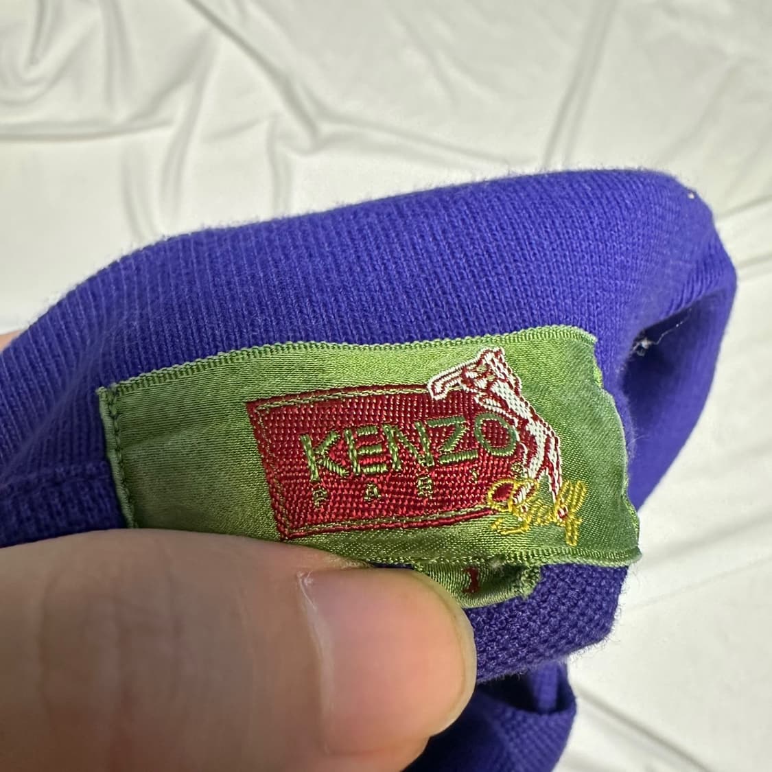 겐조 파리 퍼플 반팔카라티 1 Size 상품이미지3