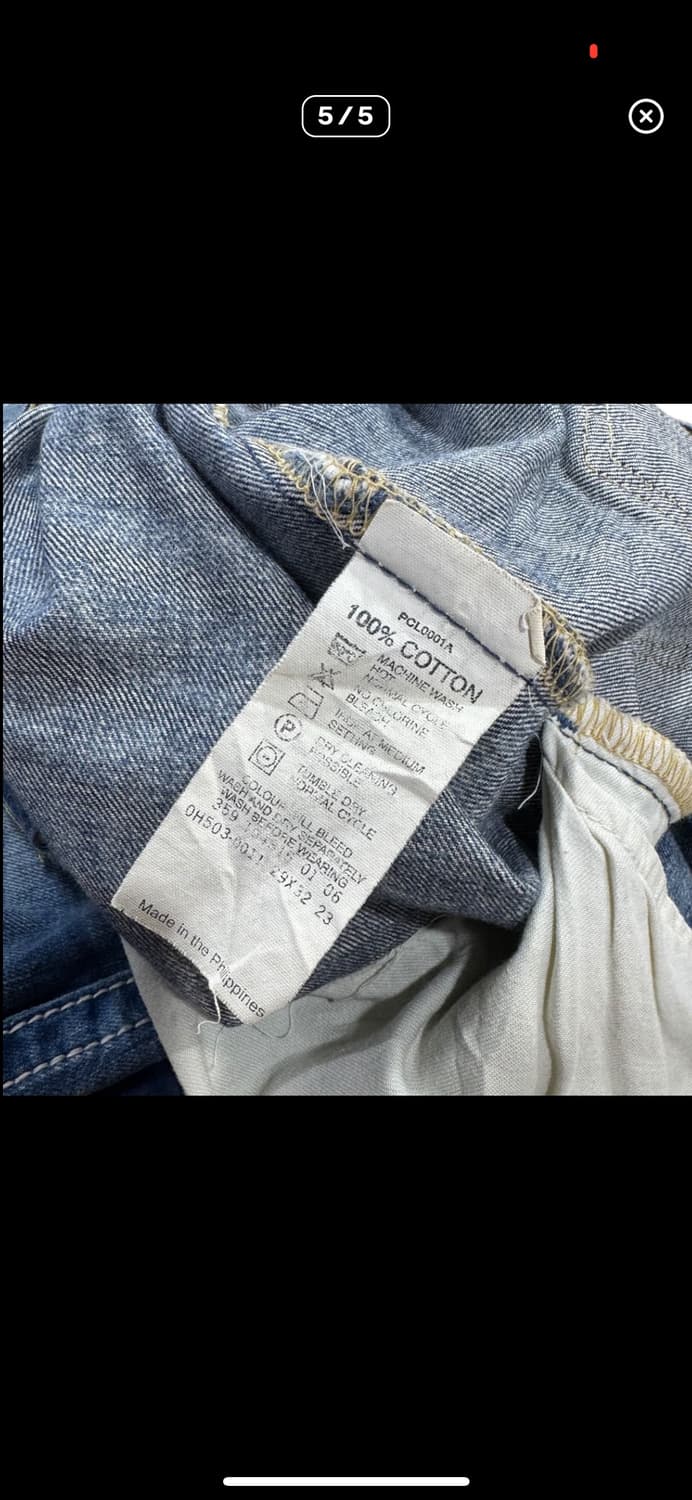 빈티지 리바이스 503 스트레이트 진(30) 상품이미지5