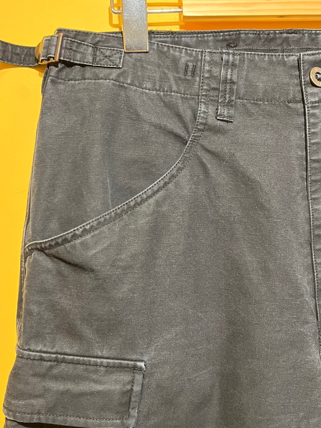 [M/32] 뉴에라 카고 워크 팬츠 스트랩 조거 디테일 밀리터리 상품이미지4