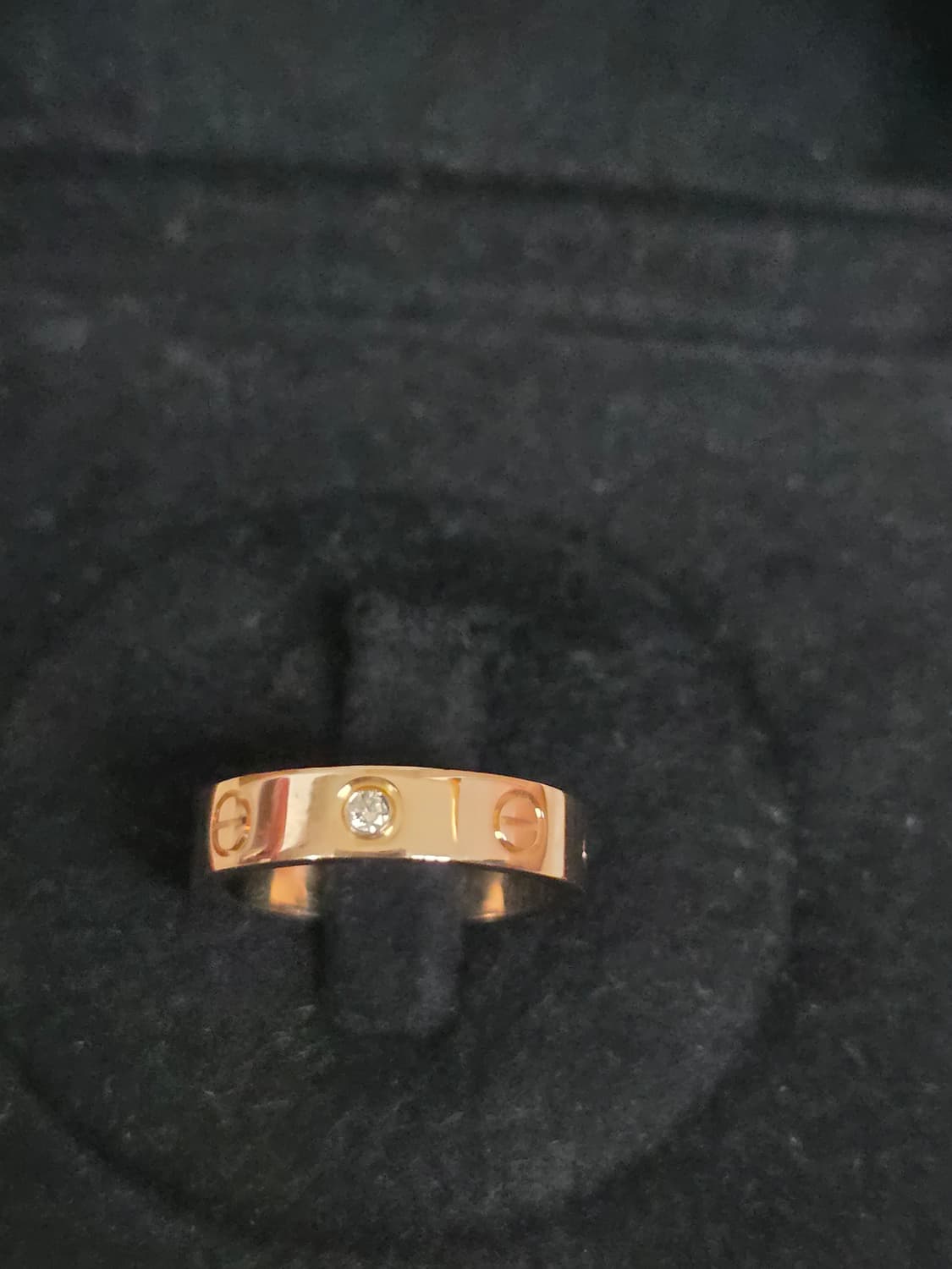 까르띠에 러브링 다이아 핑크골드 47호 새상품 상품이미지2