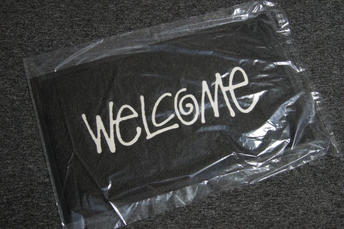 (중고) 스투시 웰컴 매트 블랙 상품이미지7